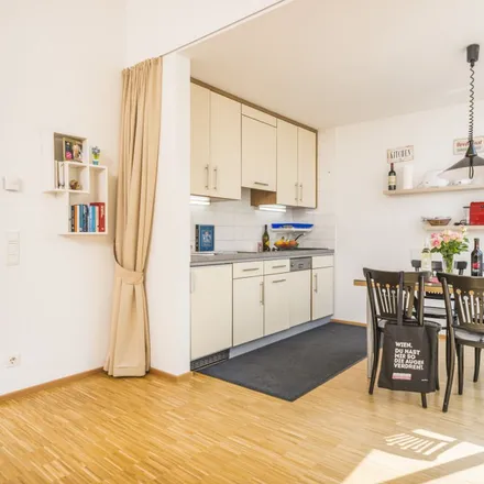 Rent this 1 bed apartment on Ferchergasse 19 in 1170 Vienna, Austria