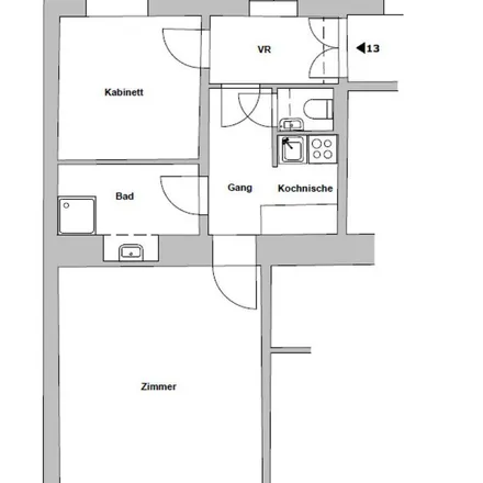 Rent this 1 bed apartment on Praterstern in 1020 Vienna, Austria