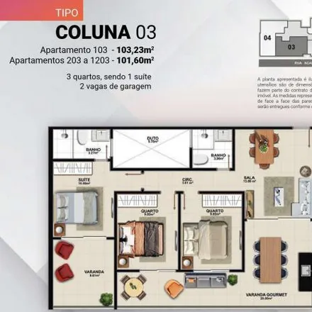Buy this 3 bed apartment on Avenida Atlantica in Praia do Morro, Guarapari - ES