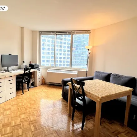 Rent this 1 bed apartment on One River Place in 1 West 42nd Street, New York