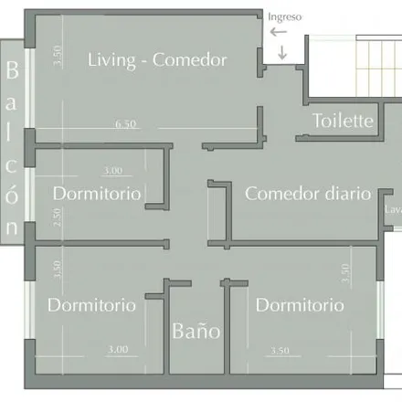Buy this 3 bed apartment on Jumbo in Metrobus Juan Bautista Justo, Villa General Mitre