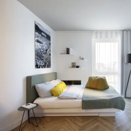 Rent this studio apartment on Hannes-Meyer-Straße 3 in 80807 Munich, Germany