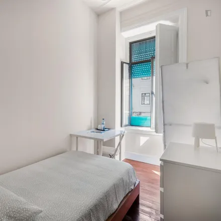 Rent this 5 bed room on Rua António Pereira Carrilho 34 in 1000-047 Lisbon, Portugal