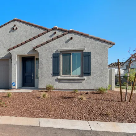 Rent this 3 bed house on 15112 West Hadley Street in Goodyear, AZ 85338