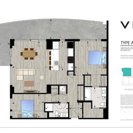 Rent this 2 bed apartment on Hôtel de Ville de Gatineau in 25 Rue Laurier, Gatineau