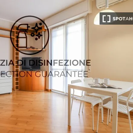 Rent this 1 bed apartment on Bar Snoopy in Via dei Tulipani, 16