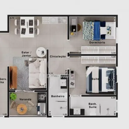 Buy this 2 bed apartment on Avenida da Saudade in Jardim Haydeé, Mauá - SP