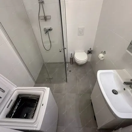 Rent this 1 bed apartment on Rézangyal Bistro in Budapest, Madách Imre tér 2
