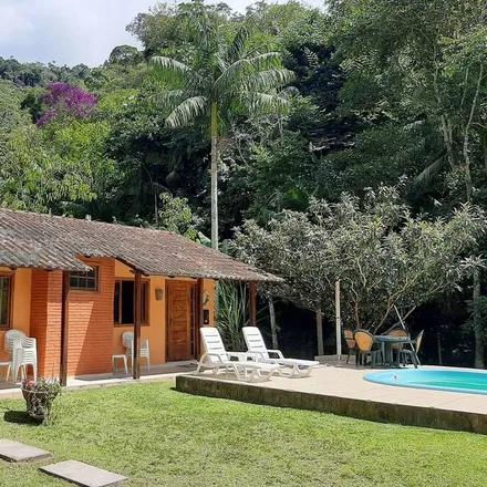 Rent this 3 bed house on Domingos Martins in Região Geográfica Intermediária de Vitória, Brazil