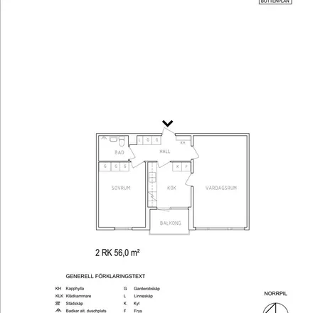 Rent this 2 bed apartment on Tordönsgatan 4 in 802 70 Gävle, Sweden