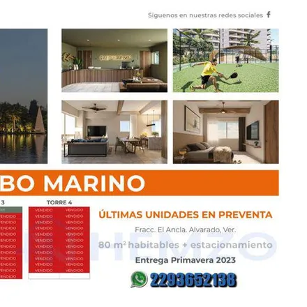 Buy this studio apartment on Boulevard Riviera Veracruzana in Residencial Puerto Condesa, 95264 Mandinga y Matoza