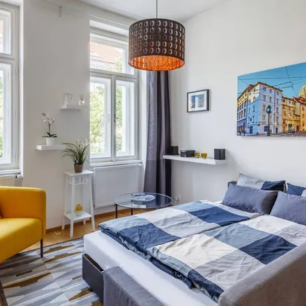 Rent this 1 bed apartment on Ústecká ev.58/3 in 182 00 Prague, Czechia