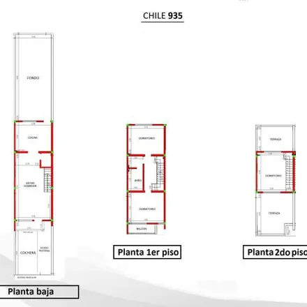 Buy this 3 bed house on Chile 931 in Partido de Morón, B1707 APP Villa Sarmiento