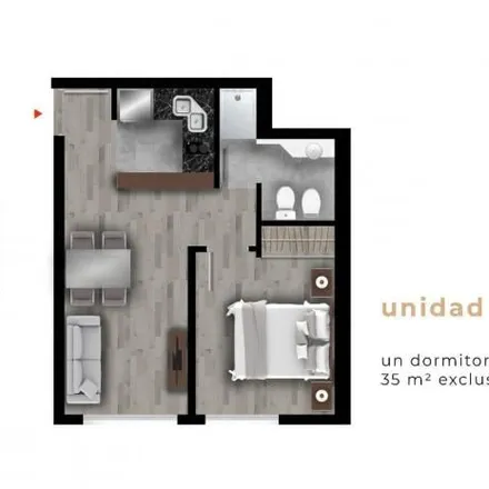 Buy this 1 bed apartment on Leandro N. Alem 1599 in Martin, Rosario