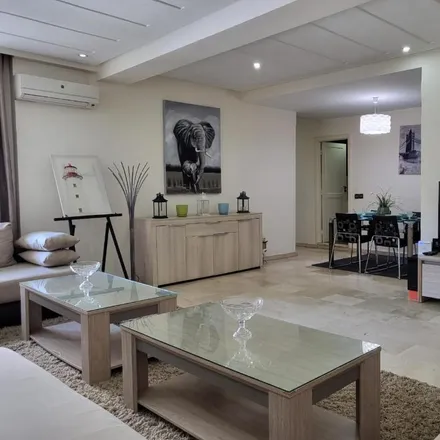 Rent this 3 bed apartment on unnamed road in 20300 Casablanca, Morocco