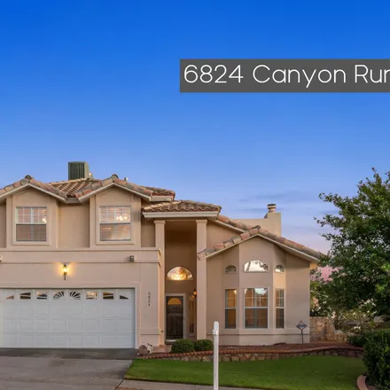 Buy this 5 bed house on 6824 Canyon Run Drive in El Paso, TX 79912