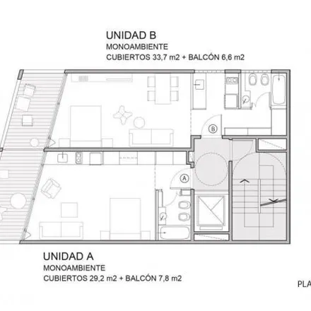 Buy this studio apartment on Julián Álvarez 2498 in Palermo, C1425 DTO Buenos Aires