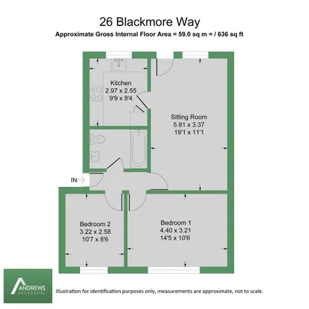 Image 9 - Blackmore Way, London, UB8 1QB, United Kingdom - Apartment for rent