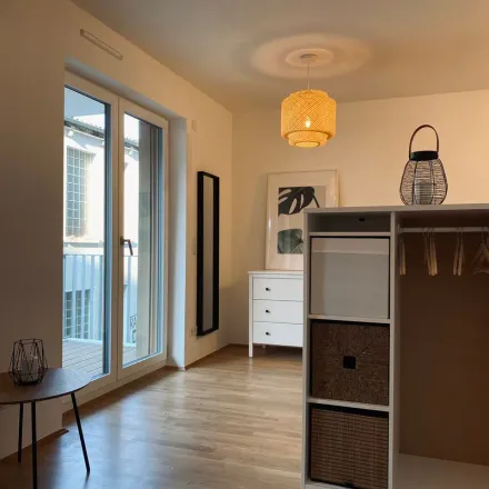 Rent this 1 bed apartment on Krifteler Straße 34 in 60326 Frankfurt, Germany