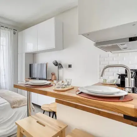Rent this 1 bed apartment on 22 Rue Gustave Courbet in 75116 Paris, France