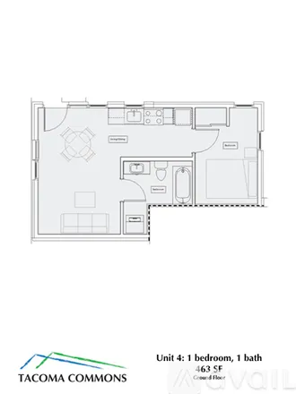 Image 2 - 2000 SE Tacoma St, Unit 4 - Apartment for rent