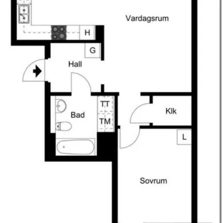 Rent this 2 bed apartment on Franzéngatan 64 in 112 16 Stockholm, Sweden