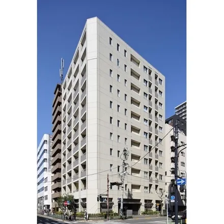 Rent this studio apartment on 築地江戸前散歩 in Teppozu-dori, Minato 1-chome