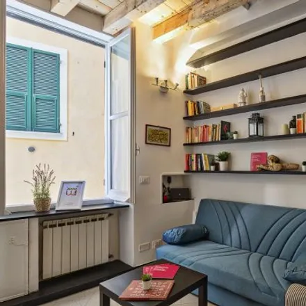 Rent this 1 bed apartment on Salita a Santa Maria di Castello 15 rosso in 16123 Genoa Genoa, Italy