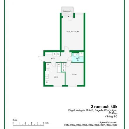 Rent this 1 bed apartment on Fågelbovägen in 611 35 Nyköping, Sweden