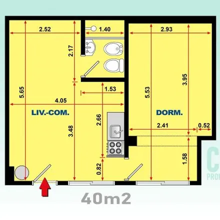 Rent this 1 bed apartment on Rafaela 3759 in Floresta, C1407 GZC Buenos Aires