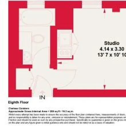 Image 9 - Chelsea Cloisters, Sloane Avenue, London, SW3 3DZ, United Kingdom - Apartment for rent