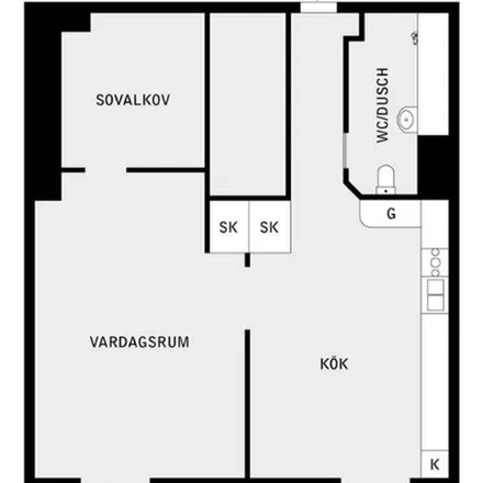 Image 4 - Höjdgatan 3C, 134 31 Gustavsberg, Sweden - Apartment for rent