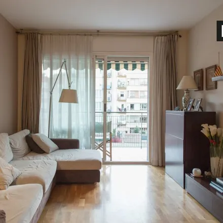 Rent this 3 bed apartment on Jardins Anaïs Napoleon in Carrer de la Marina, 08001 Barcelona