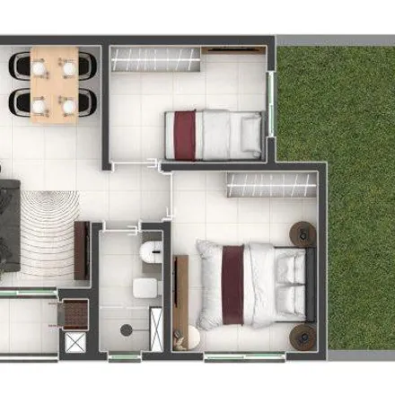 Buy this 2 bed apartment on Rua Clóvis Beviláqua 413 in Vargem Grande, Pinhais - PR