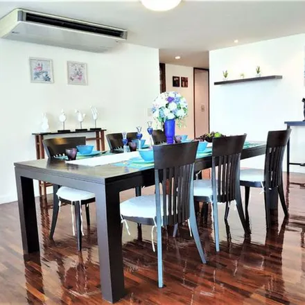 Rent this 3 bed apartment on Sathorn Gallery Residence in Pan Road, Bang Rak District