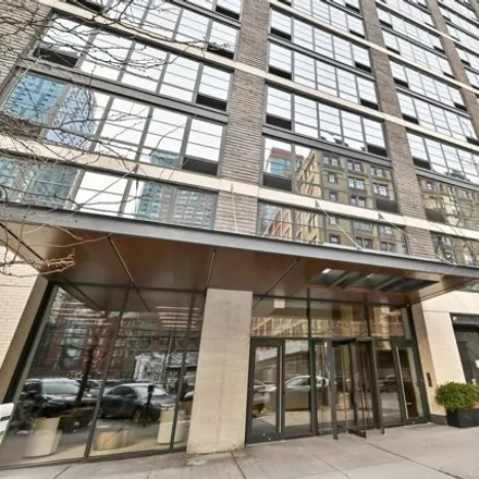 Rent this 1 bed condo on Tesla Supercharger in 1st Street, Jersey City