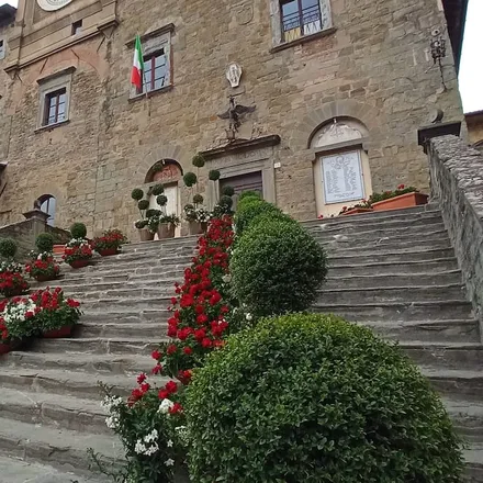 Rent this 2 bed apartment on Cortona in Arezzo, Italy