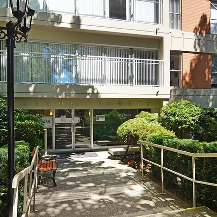 Rent this 1 bed apartment on Bellevue Tower in 4639 West 10th Avenue, Vancouver
