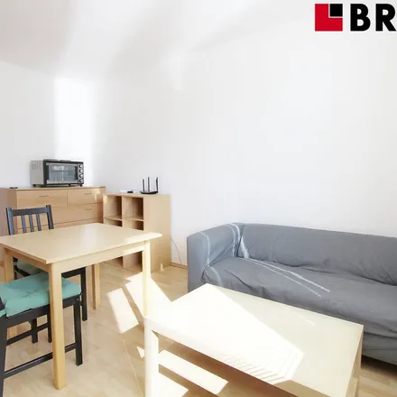 Rent this 1 bed apartment on Škroupova 3889/41 in 636 00 Brno, Czechia