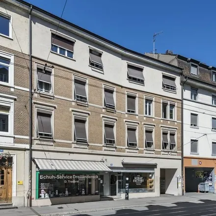 Rent this 3 bed apartment on Klybeckstrasse 73 in 4057 Basel, Switzerland