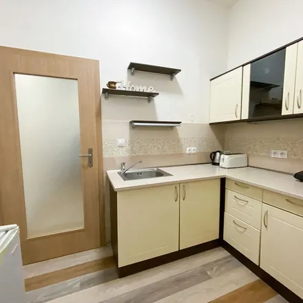 Rent this 1 bed apartment on Sevastopolská 337/11 in 101 00 Prague, Czechia