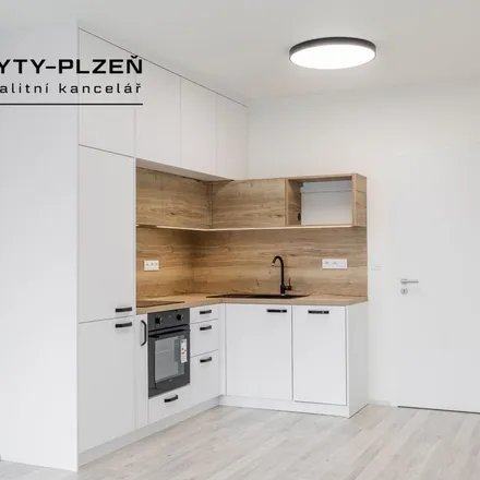 Rent this 1 bed apartment on Františka Kováříka 1334/10 in 318 00 Pilsen, Czechia