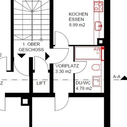 Rent this 2 bed apartment on Sundgauerstrasse 2 in 4055 Basel, Switzerland