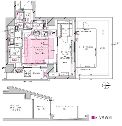 Image 2 - BLANC, Kitazawa-gawa Ryokudo (Promenade), Daita 3-chome, Setagaya, 154-0022, Japan - Apartment for rent