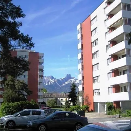 Rent this 3 bed apartment on Merkurstrasse 14 in 3613 Steffisburg, Switzerland