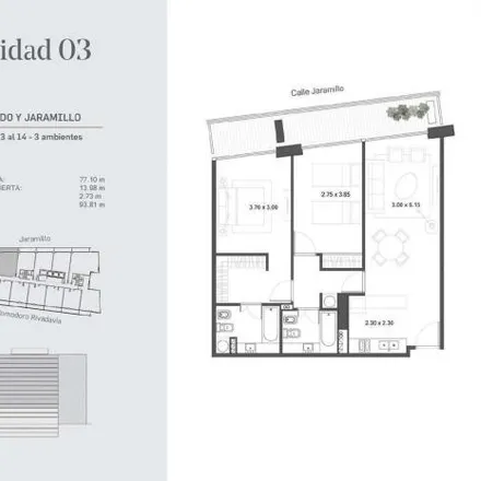 Buy this studio apartment on Avenida García del Río 2408 in Saavedra, C1429 AAV Buenos Aires