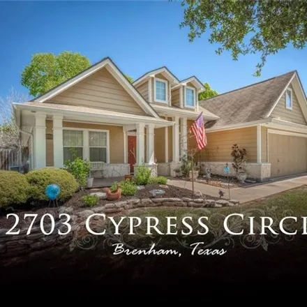 Buy this 3 bed house on 2729 Cypress Circle in Brenham, TX 77833