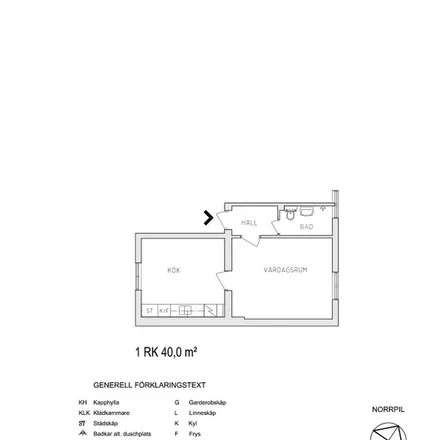 Rent this 1 bed apartment on Södra Kopparslagargatan 55 in 802 55 Gävle, Sweden