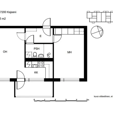 Rent this 2 bed apartment on Ilmarintie I in Teppanantie, 87250 Kajaani