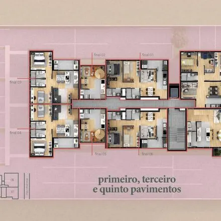Buy this 2 bed apartment on Rua Amazonas 1300 in Portão, Curitiba - PR